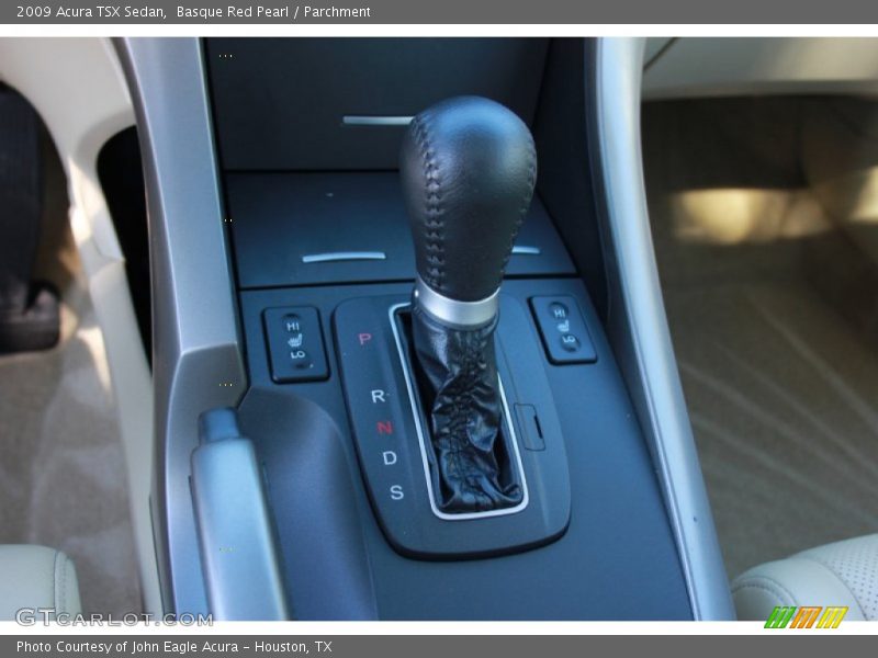 Basque Red Pearl / Parchment 2009 Acura TSX Sedan