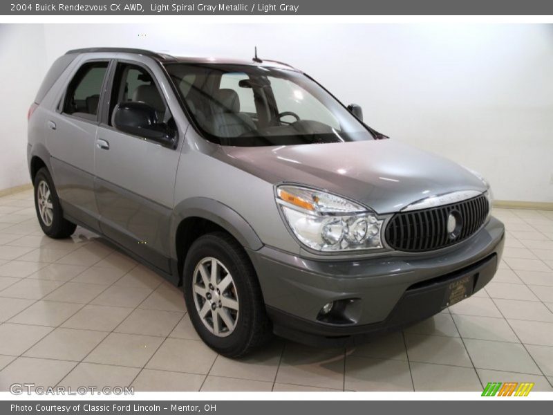 Light Spiral Gray Metallic / Light Gray 2004 Buick Rendezvous CX AWD