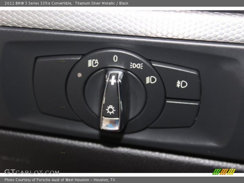 Titanium Silver Metallic / Black 2011 BMW 3 Series 335is Convertible