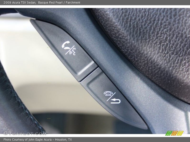 Basque Red Pearl / Parchment 2009 Acura TSX Sedan