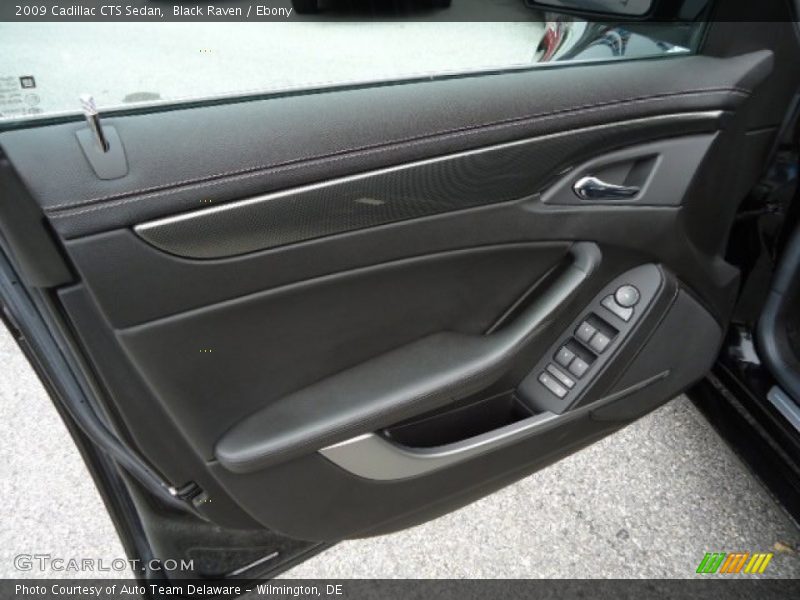 Black Raven / Ebony 2009 Cadillac CTS Sedan