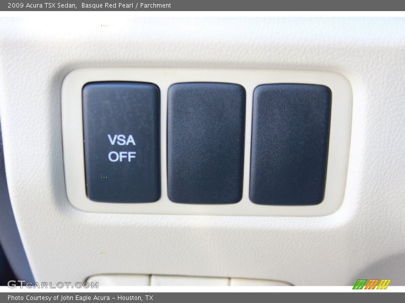 Basque Red Pearl / Parchment 2009 Acura TSX Sedan