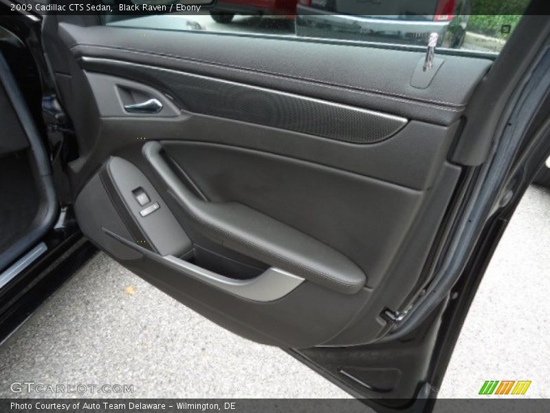 Black Raven / Ebony 2009 Cadillac CTS Sedan