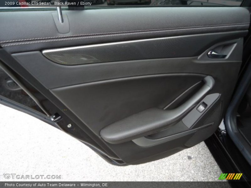 Black Raven / Ebony 2009 Cadillac CTS Sedan
