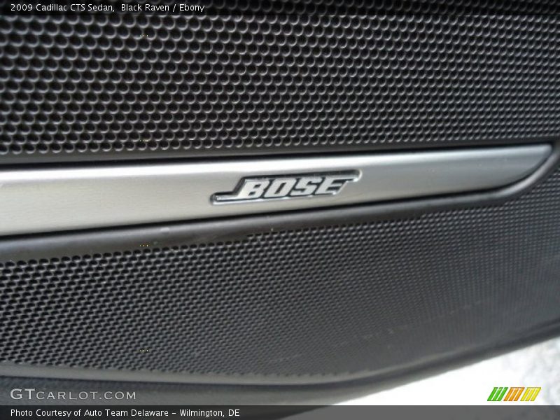 Black Raven / Ebony 2009 Cadillac CTS Sedan