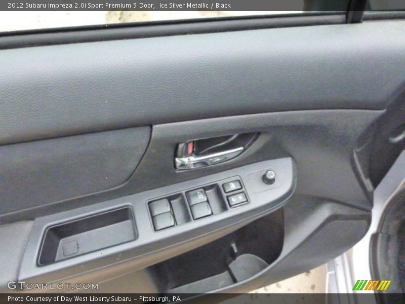 Ice Silver Metallic / Black 2012 Subaru Impreza 2.0i Sport Premium 5 Door