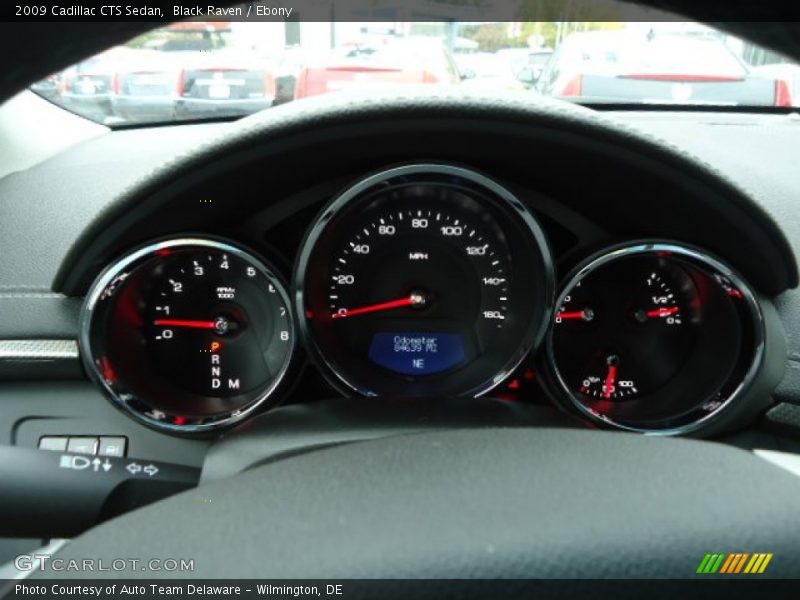 Black Raven / Ebony 2009 Cadillac CTS Sedan