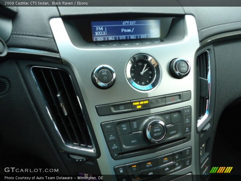 Black Raven / Ebony 2009 Cadillac CTS Sedan