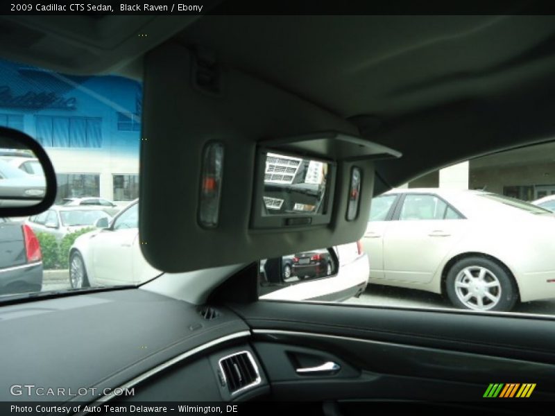 Black Raven / Ebony 2009 Cadillac CTS Sedan