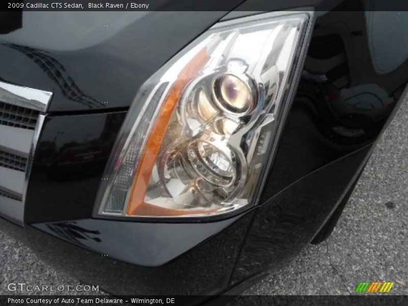 Black Raven / Ebony 2009 Cadillac CTS Sedan