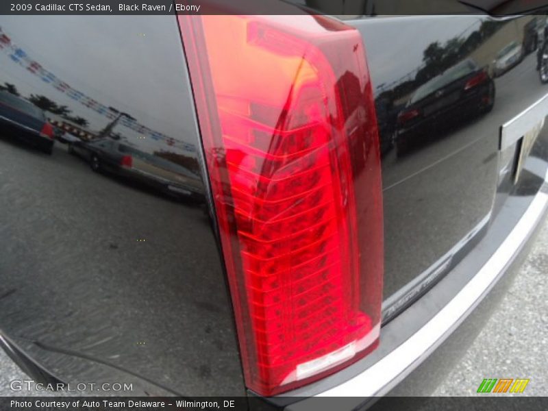 Black Raven / Ebony 2009 Cadillac CTS Sedan
