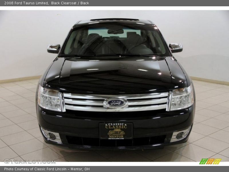 Black Clearcoat / Black 2008 Ford Taurus Limited
