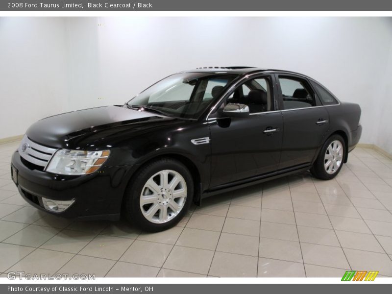 Black Clearcoat / Black 2008 Ford Taurus Limited