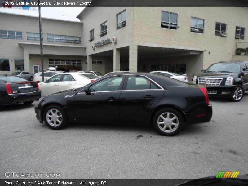 Black Raven / Ebony 2009 Cadillac CTS Sedan
