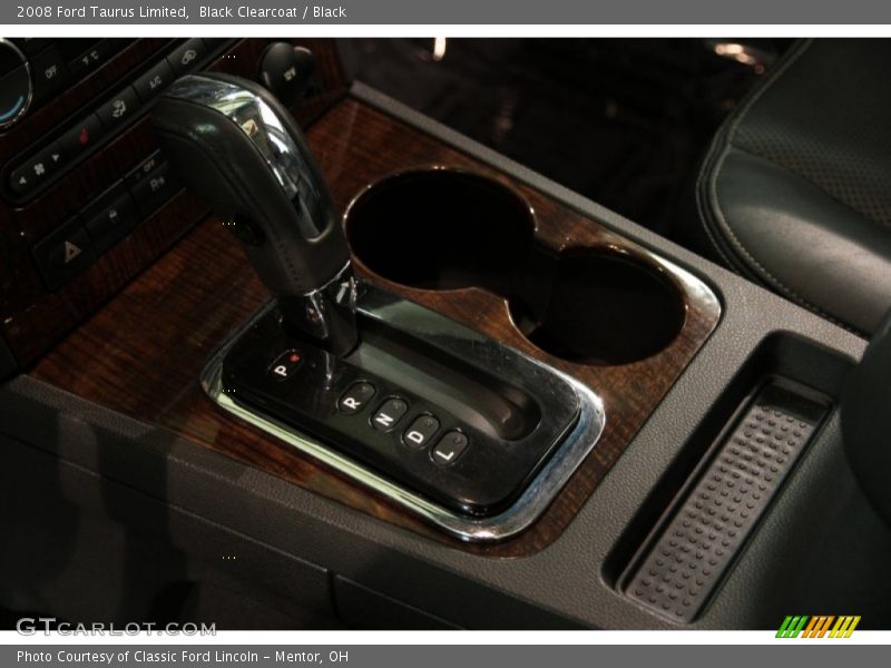 Black Clearcoat / Black 2008 Ford Taurus Limited