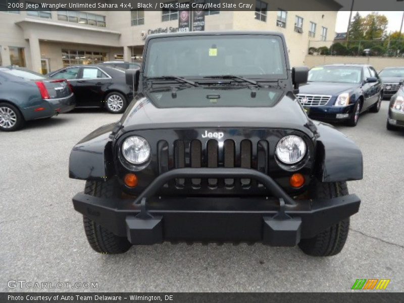 Black / Dark Slate Gray/Med Slate Gray 2008 Jeep Wrangler Unlimited Sahara 4x4