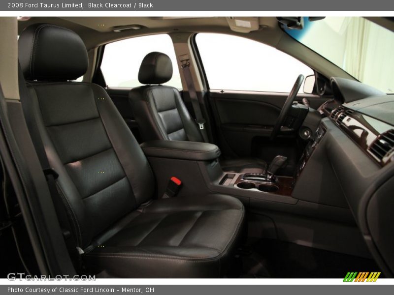 Black Clearcoat / Black 2008 Ford Taurus Limited
