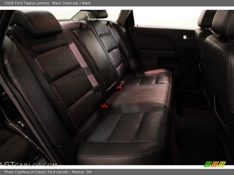 Black Clearcoat / Black 2008 Ford Taurus Limited