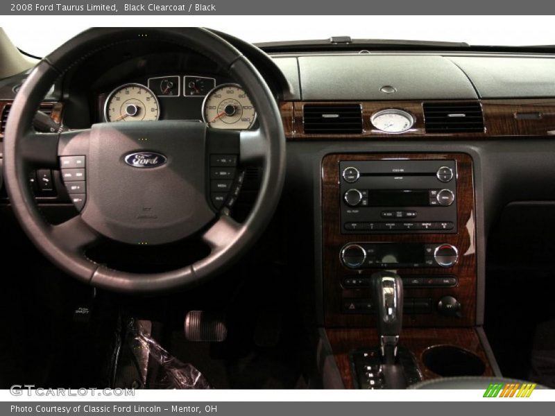 Black Clearcoat / Black 2008 Ford Taurus Limited