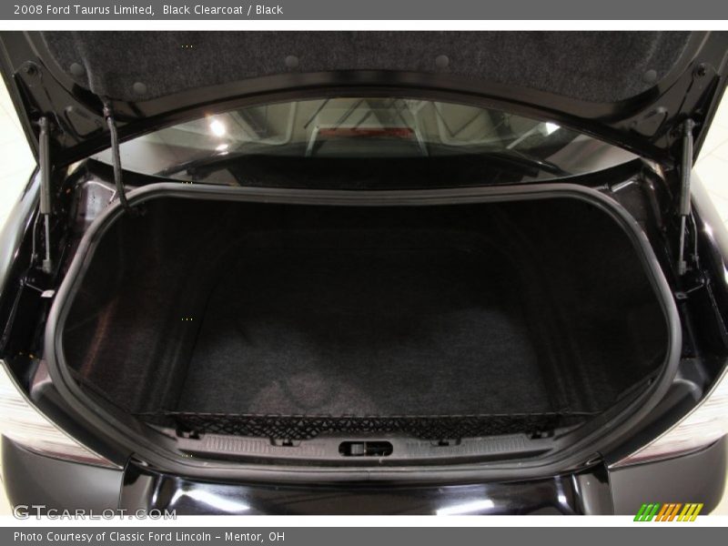 Black Clearcoat / Black 2008 Ford Taurus Limited