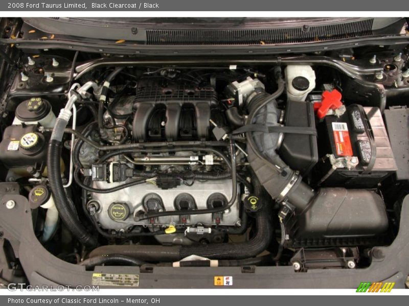 Black Clearcoat / Black 2008 Ford Taurus Limited