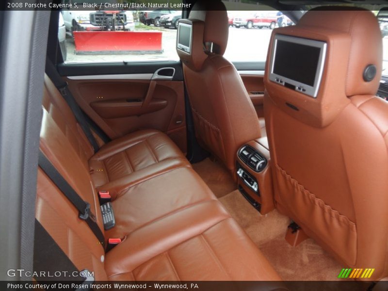 Rear Seat of 2008 Cayenne S
