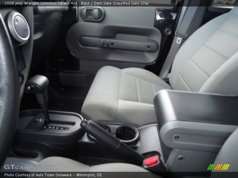 Black / Dark Slate Gray/Med Slate Gray 2008 Jeep Wrangler Unlimited Sahara 4x4