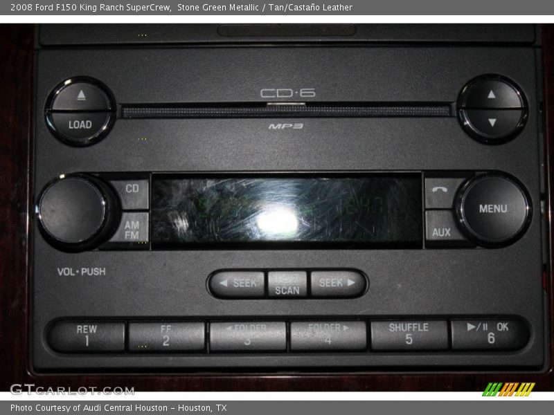 Stone Green Metallic / Tan/Castaño Leather 2008 Ford F150 King Ranch SuperCrew