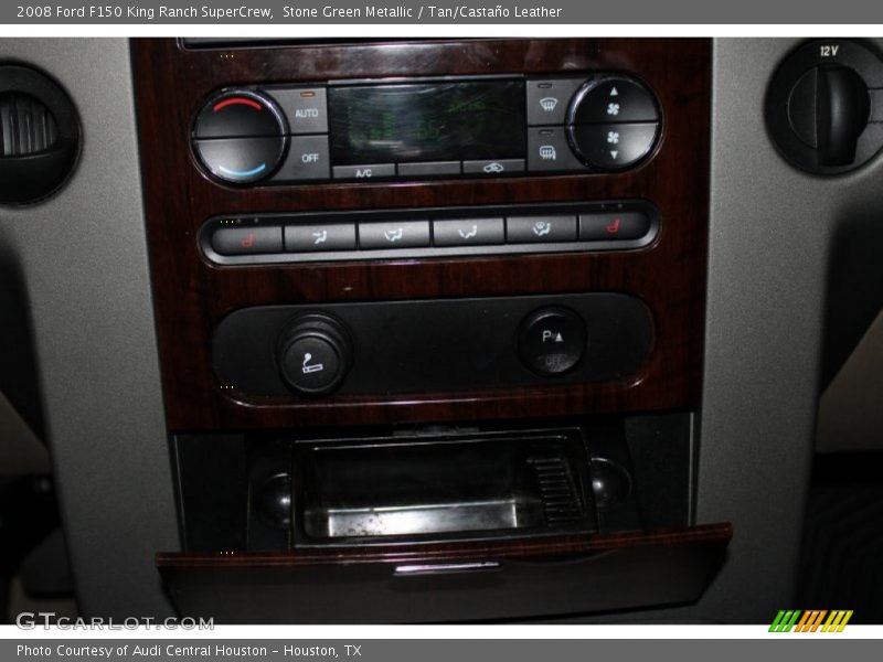 Stone Green Metallic / Tan/Castaño Leather 2008 Ford F150 King Ranch SuperCrew