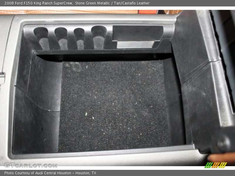 Stone Green Metallic / Tan/Castaño Leather 2008 Ford F150 King Ranch SuperCrew