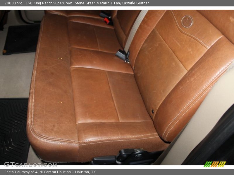Stone Green Metallic / Tan/Castaño Leather 2008 Ford F150 King Ranch SuperCrew