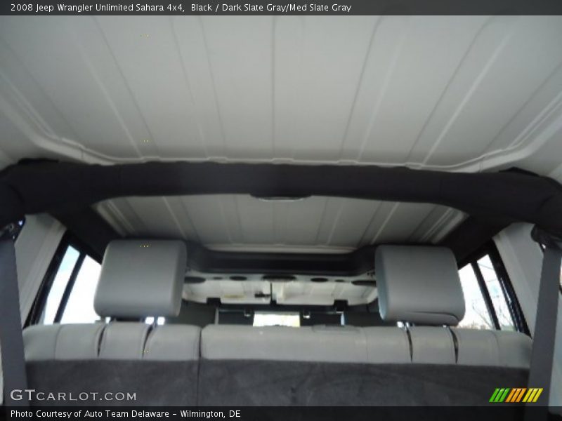 Black / Dark Slate Gray/Med Slate Gray 2008 Jeep Wrangler Unlimited Sahara 4x4