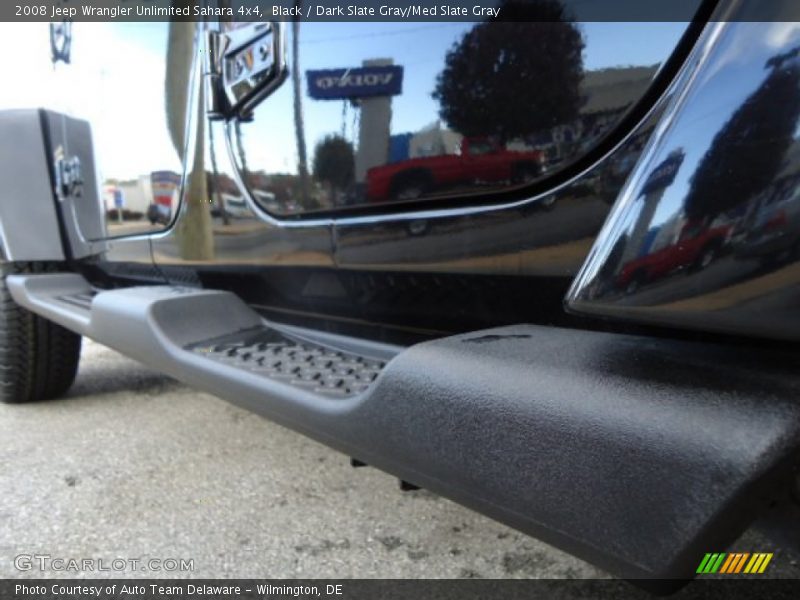 Black / Dark Slate Gray/Med Slate Gray 2008 Jeep Wrangler Unlimited Sahara 4x4