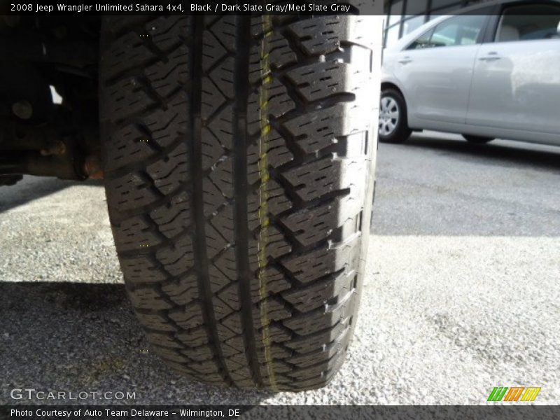 Black / Dark Slate Gray/Med Slate Gray 2008 Jeep Wrangler Unlimited Sahara 4x4