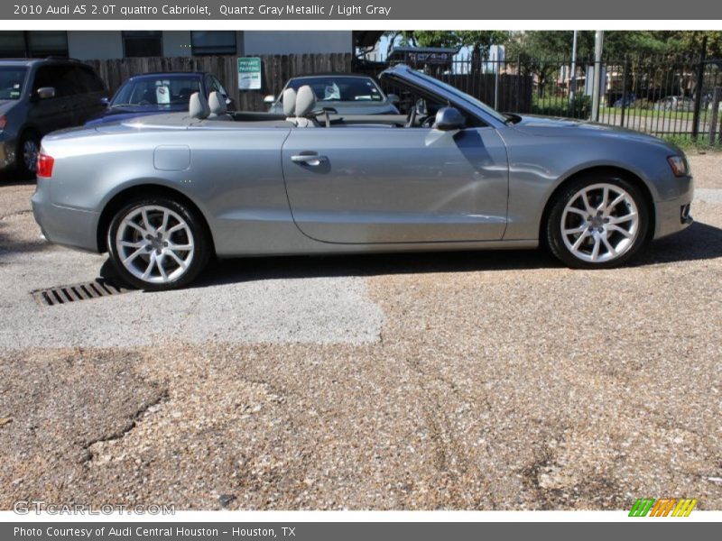  2010 A5 2.0T quattro Cabriolet Quartz Gray Metallic
