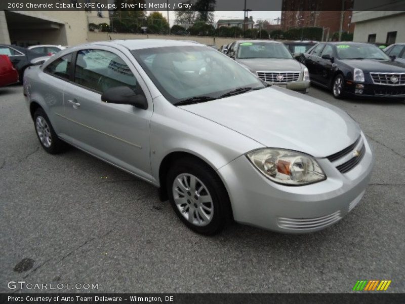 Silver Ice Metallic / Gray 2009 Chevrolet Cobalt LS XFE Coupe