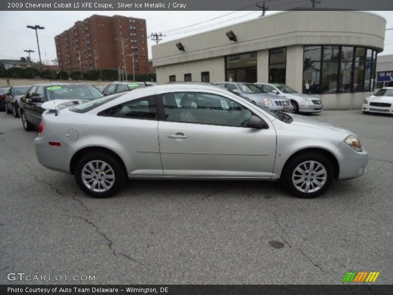 Silver Ice Metallic / Gray 2009 Chevrolet Cobalt LS XFE Coupe