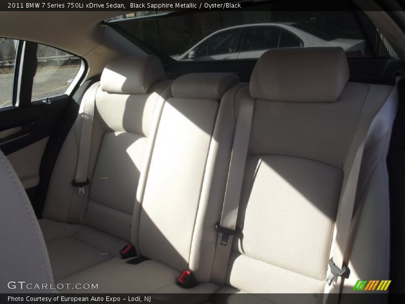 Black Sapphire Metallic / Oyster/Black 2011 BMW 7 Series 750Li xDrive Sedan