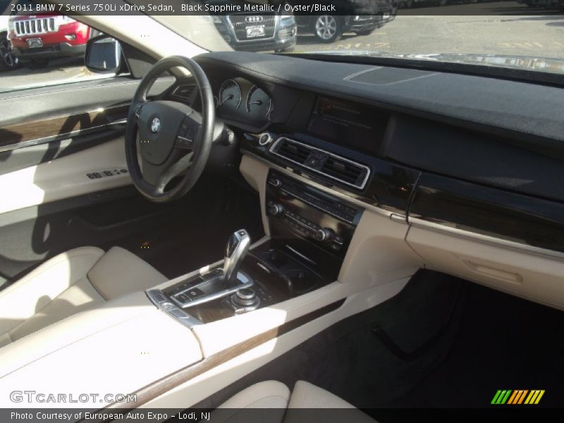 Black Sapphire Metallic / Oyster/Black 2011 BMW 7 Series 750Li xDrive Sedan