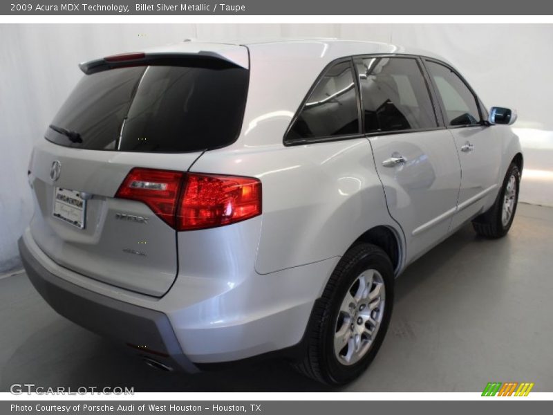 Billet Silver Metallic / Taupe 2009 Acura MDX Technology