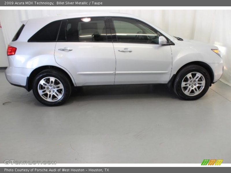 Billet Silver Metallic / Taupe 2009 Acura MDX Technology
