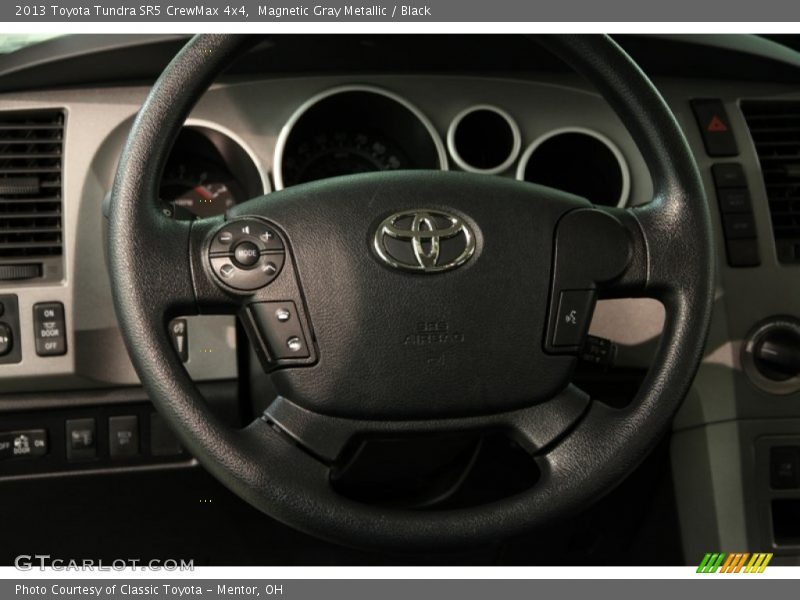 Magnetic Gray Metallic / Black 2013 Toyota Tundra SR5 CrewMax 4x4
