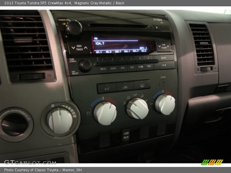 Magnetic Gray Metallic / Black 2013 Toyota Tundra SR5 CrewMax 4x4