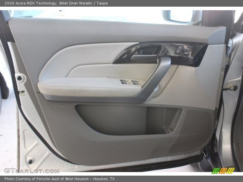 Billet Silver Metallic / Taupe 2009 Acura MDX Technology