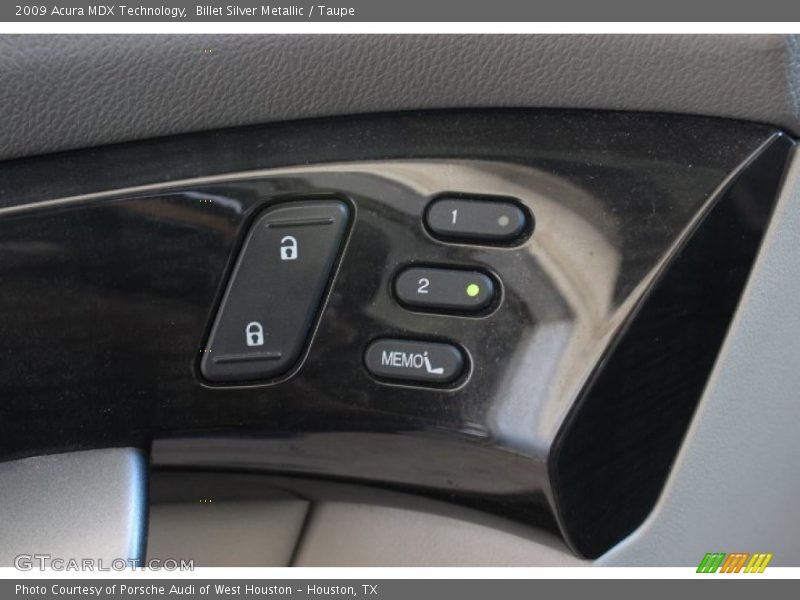Billet Silver Metallic / Taupe 2009 Acura MDX Technology