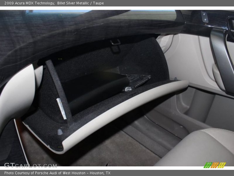 Billet Silver Metallic / Taupe 2009 Acura MDX Technology