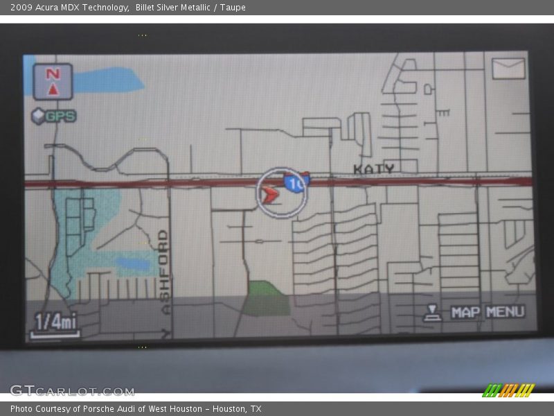 Billet Silver Metallic / Taupe 2009 Acura MDX Technology