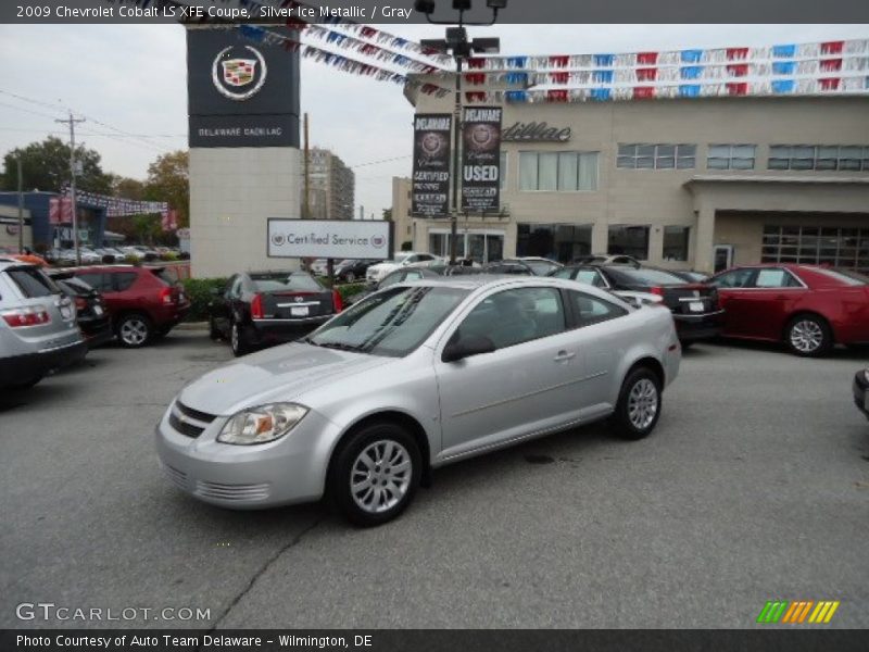 Silver Ice Metallic / Gray 2009 Chevrolet Cobalt LS XFE Coupe