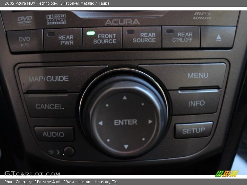 Billet Silver Metallic / Taupe 2009 Acura MDX Technology