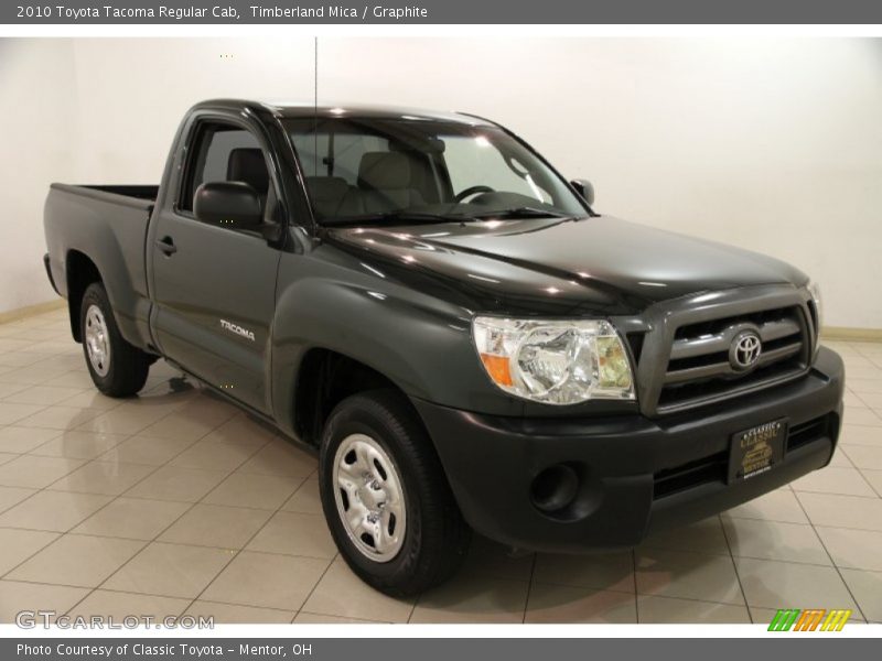 Timberland Mica / Graphite 2010 Toyota Tacoma Regular Cab